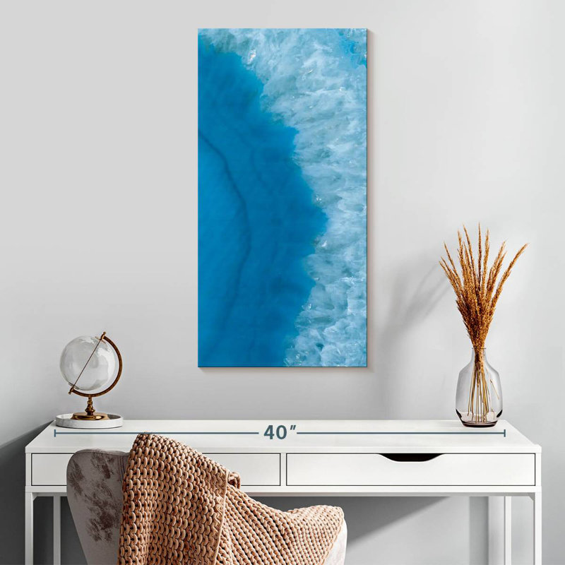 Agate Geode II, 30" H x 15" W