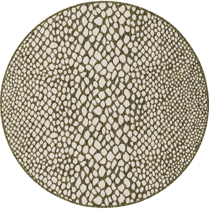 Tapis d'extérieur Destiny, Rond 4 pi