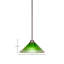 Luminaire suspendu à tige Averyon Paramount, fini nickel brossé avec verre de 12 po-182903194-182903198-182947302