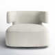 Bascom Upholstered Swivel Barrel Chair