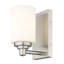 Applique murale en acier 1 lumière Partin-391480763