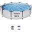 Ensemble de piscine extérieure hors-terre Steel Pro MAX-100486110