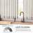 Farmhouse Kitchen Curtains Striped Tier Linen Short Curtains Pinstripe Cafe Curtains-450981707-450981697