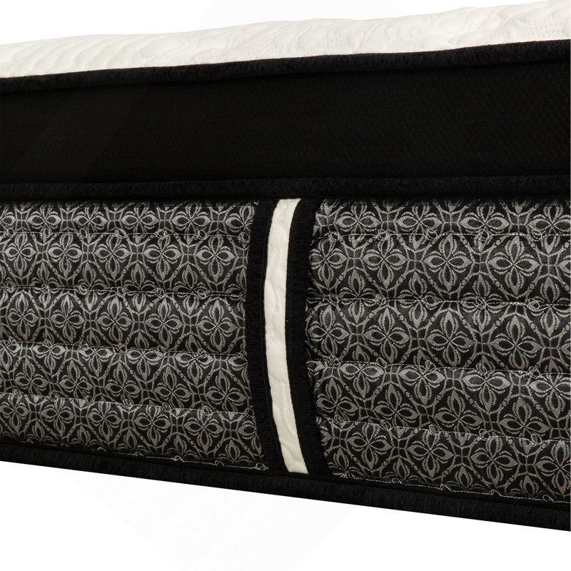 Plush 14" Full Size Hybrid Mattress, Euro Top Gel-Memory Foam & Pocket Spring Mattress, Cooling Technology, Low Motion Tranfer