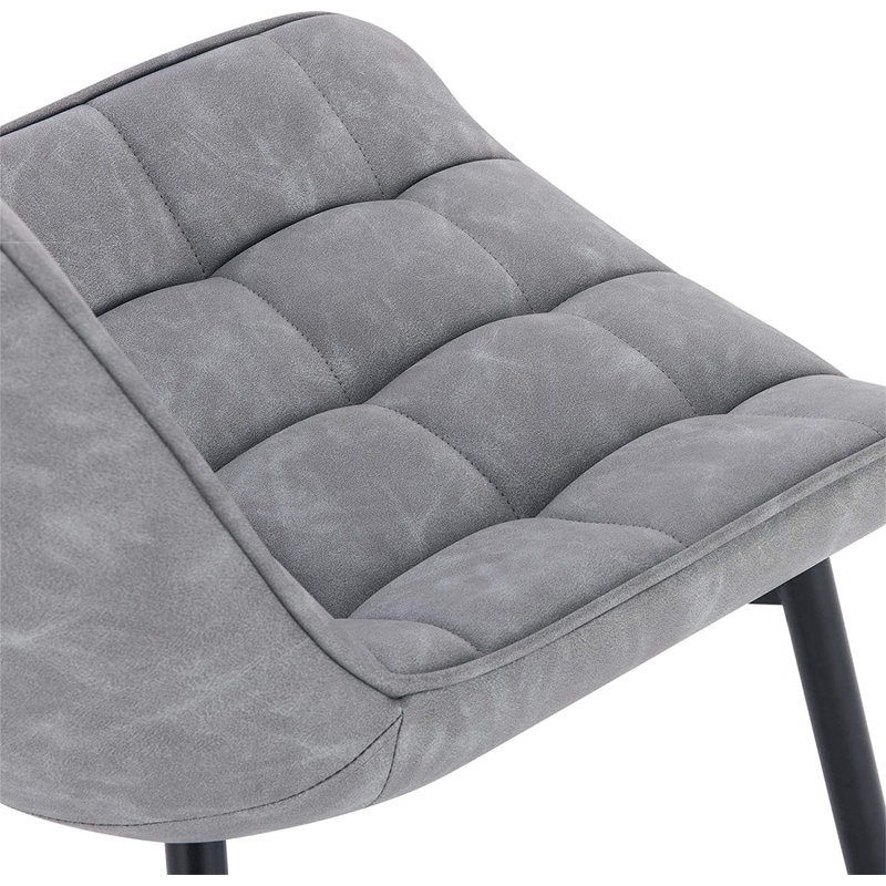 Chattooga Upholstered Dining Chair, Gray