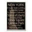 Single Picture Frame Textual Art on Wood