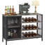 Support à vin sur pied, armoire à vin industrielle pour boissons alcoolisées et verres-1699909151