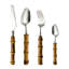 Ensemble de 20 couverts 20 pièces en acier inoxydable - Fourchette à dîner, couteau, cuillère et cuillère à dessert pour un repas occidental-1434259771-1434259770