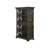 Writing Desk With Lateral File Cabinet And Bookcase-125421158