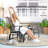 Modern High Back Glider Chair Set,Outdoor Glider-1569781600
