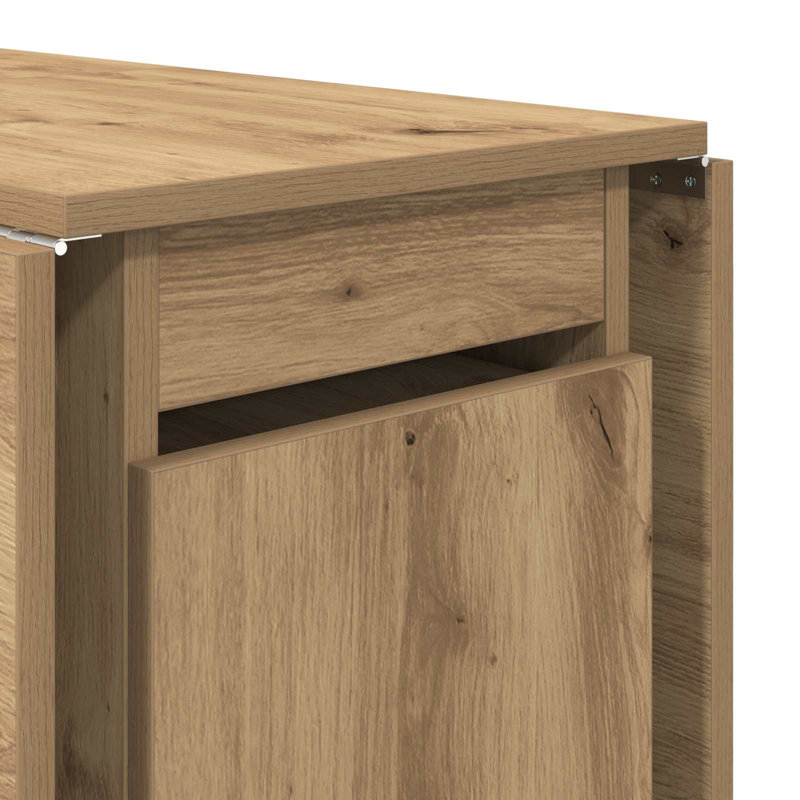 Extendable Dining Table, Artisan Oak