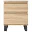 Mirka 40cm W Manufactured Wood Bedside Table-713987349