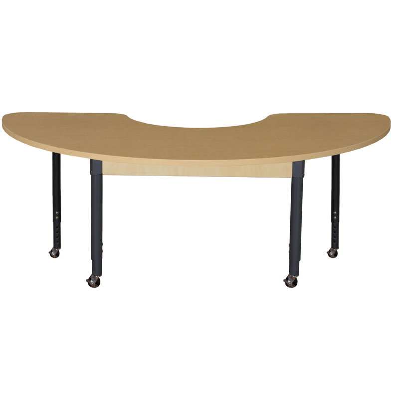 Table d'activité réglable, L 64 po x l 22 po, 14 po à 19 po, Oui