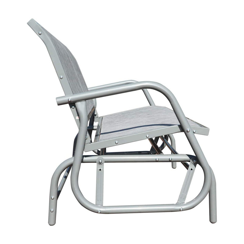 Outdoor Bench, Gray