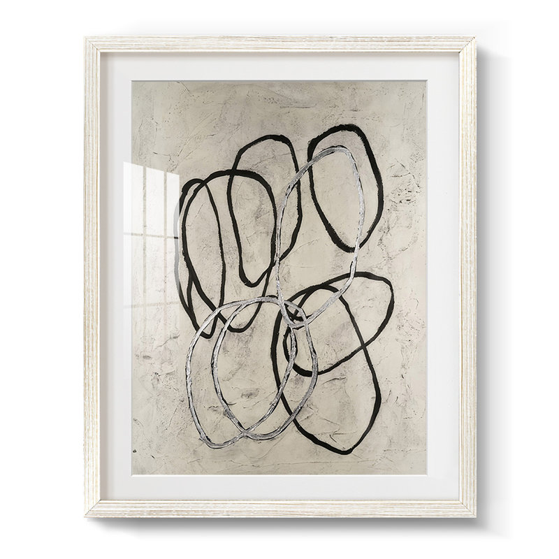 Disengage II - impression encadrée, Blanc, H 28,5 po x l 20,5 po