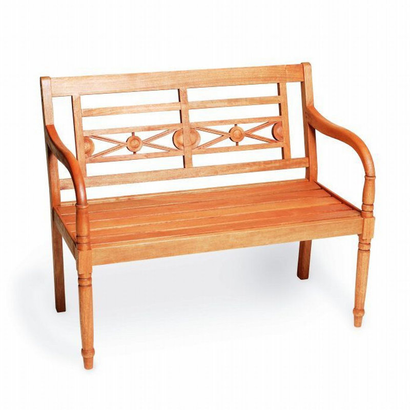 Rocket Wood Outdoor Bench