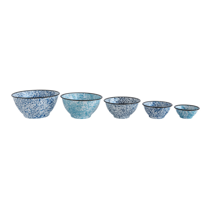 Urban Homestead 5 Piece Enamel Mixing Bowl Set
