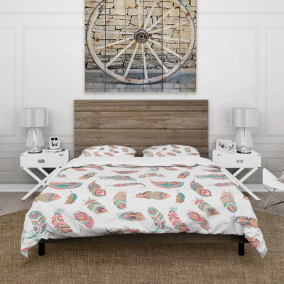 White Microfiber Duvet Cover Set