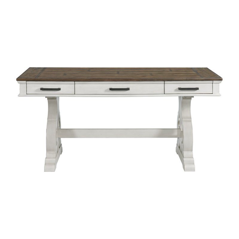 Isamu Solid Wood Writing Desk