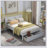 Platform Bed With Under-Bed Drawers