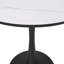 Table de salle à manger ronde Bristol 24 po avec plateau en pierre frittée et base en acier inoxydable-837977067-838330861