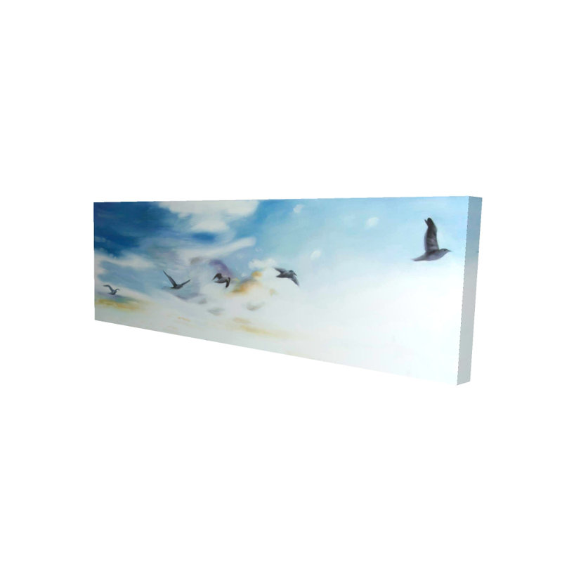Oiseaux dans le ciel | Décoration murale animal de chambre à coucher