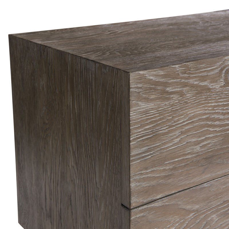 Casa Paros 38'' W Solid Wood Nightstand