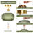 Semi Flush Mount Ceiling Light, Adjustable Hanging Sloped Ceiling Lights With Glass Shade-123297462-124652632