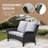 5 - Person Patio Conversation Set with Cushions-2001004981-2001004969