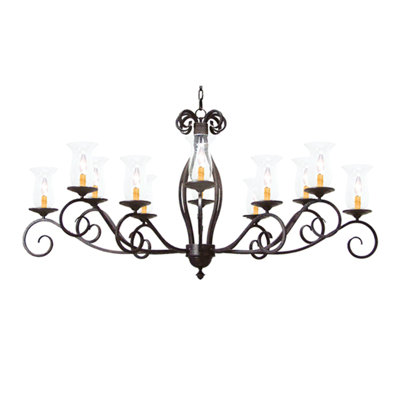 Lustre empire 12 lumières Gladine