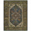 Mccarville Wool Oriental Area Rug in Slate Blue-376631680