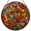 Vitrail de vitrail 12 "H 12"-366722370