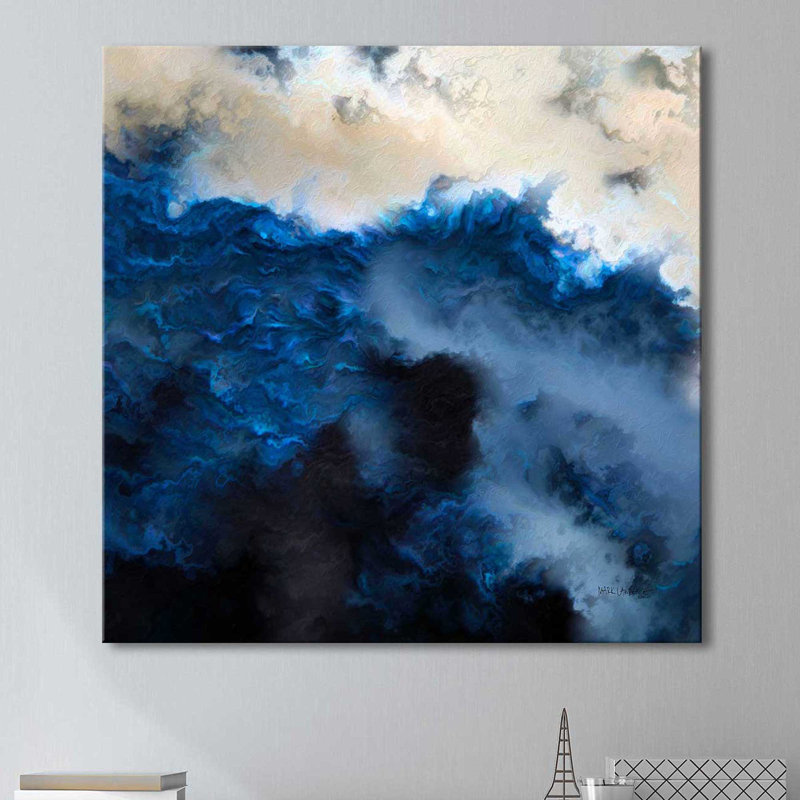 Luc 8: 25 «Where Is Your Faith» par Mark Lawrence - reproduction, H 28 po x l 28 po x P 1,5 po, Toile tendue