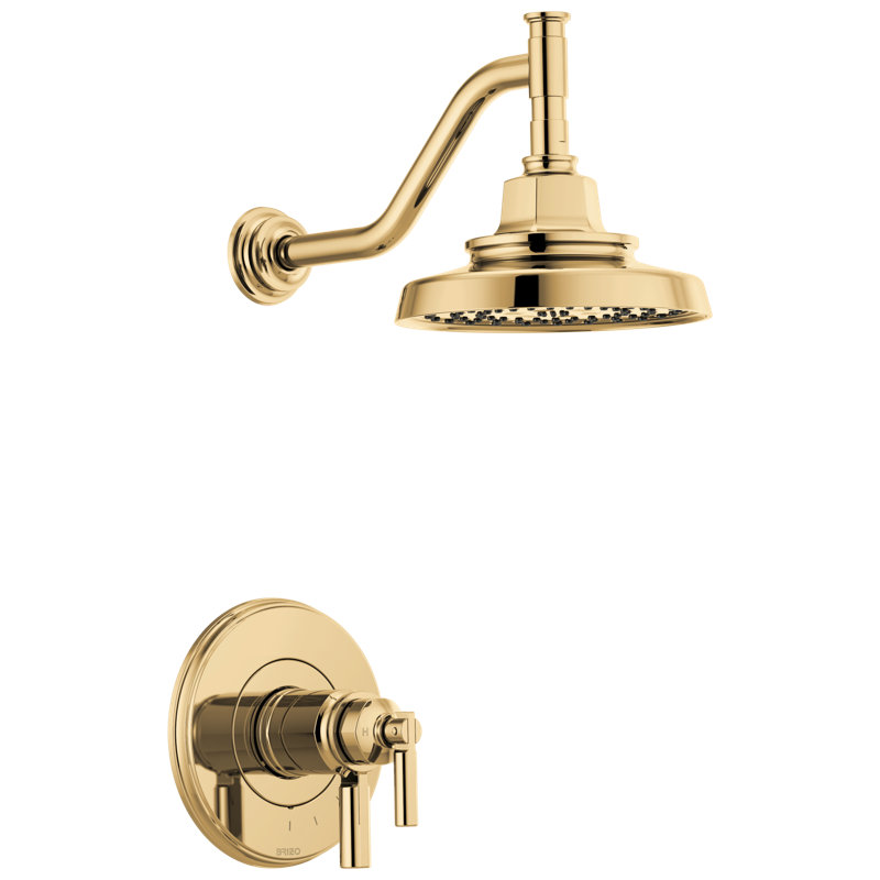 Invari® TempAssure® Thermostatic Shower Only Trim, Polished Gold