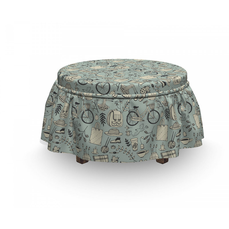 Ottoman Slipcover