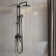 Eridanus Modern Round Shower System, Rain Shower Head with Handheld Spray All in One Kit All in One Kit
