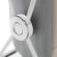 simplehuman single x-frame laundry hamper, chrome-113599553-113599555