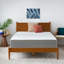 Matelas en mousse viscoélastique gélifiée avec infusion de thé vert 8 po Linenspa®, toucher moyen, simple-1368959313-1368959316