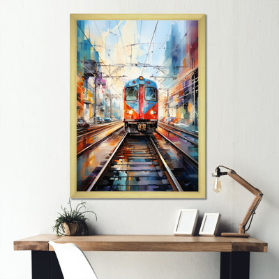 " Train Colorful Tracks I "