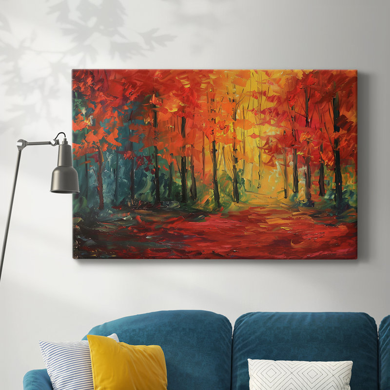 Série de paysages abstraits CLXVI, H 8 po x l 12 po