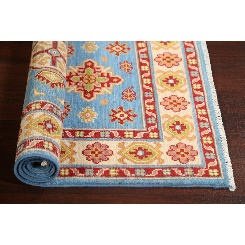 One-of-a-Kind 2'7" X 4'2" New Age Wool Area Rug in