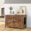 Enclosed Litter Box Enclosure with Lockable Lid-1192879618