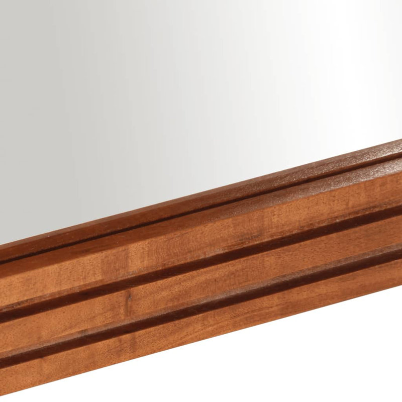 Bruny Bathroom Mirror, Dark brown
