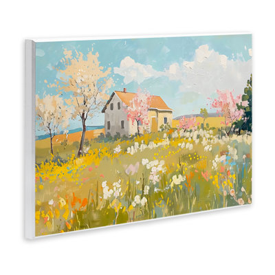 Plaque murale Spring Spring Scene, design par LSR Creative Studio