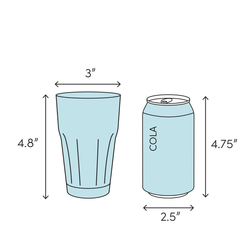Worcester 18oz. Drinking Glass Set