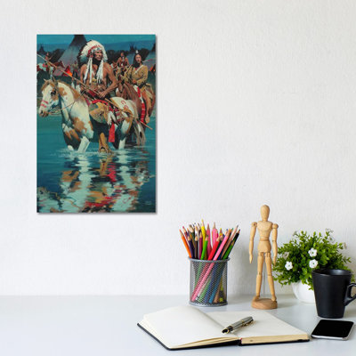 After the Council by David Mann - Wrapped Canvas Painting 1 Piece Wrapped Canvas Painting