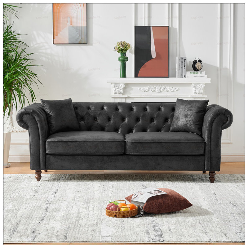 Canapé de 83 po Chesterfield Tech