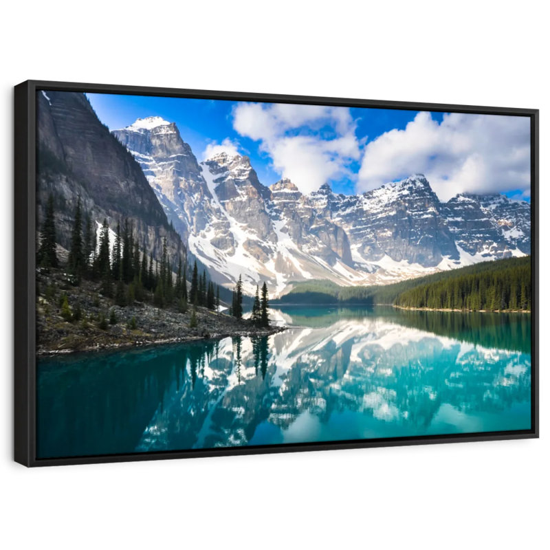 «Beauty Of Banff», reproduction sur toile, H 27 po x l 40 po