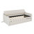 Twin Size Upholstery Daybed With Trundle And USB Charging Design,Trundle Can Be Flat Or Erected,Beige-144162868