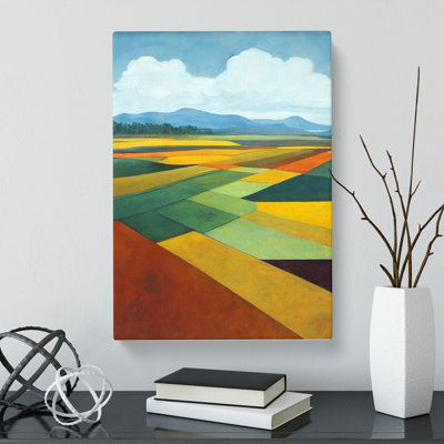 Highlandville Spring Landscape Painting Vol.2 - Wrapped Canvas
